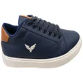 Eagle Fly Jackson Mens Comfortable Lace Up Casual Shoes Made In Brazil Navy 7 AUS or 41 EUR