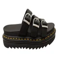Dr Martens Womens Comfortable Platform Blaire Slide Sandals Black 9 UK or 11 AUS Womens
