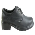 ROC Caper Older Girls/Ladies School Shoes Black 5 AUS