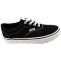Vans Womens Doheny Comfortable Lace Up Sneakers Black White 7 US Womens