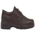 Roc Metro Senior Leather Womens School Shoes Brown 9.5