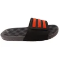 Adidas Mens Adissage 2.0 Stripes Comfortable Slides Sandals Black 9 US