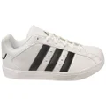 Adidas Mens Superstar Vulcano Comfortable Lace Up Shoes White 8 US