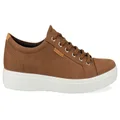 ECCO Mens Soft 7 Comfortable Leather Casual Lace Up Sneakers Shoes Camel 7-7.5 AUS or 41 EUR