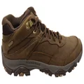 Merrell Mens Wide Fit Moab Adventure 3 Mid Waterproof Hiking Boots Earth 9 US or 27 cms