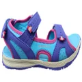 Merrell Kids Comfortable Panther Sandals With Adjustable Straps Turquoise Purple 2 US (Older Kids)