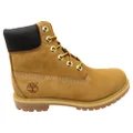 Timberland Womens Comfortable Leather 6 Inch Premium Waterproof Boots Wheat 7 US