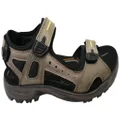 ECCO Mens Offroad Comfortable Leather Adjustable Sandals Brown 9-9.5 AUS or 43 EUR