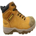 DeWALT PROComfort Ashton Mens Side Zip Leather Safety Boots Wheat 7 UK