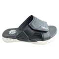 Pegada Steven Mens Cushioned Comfort Slide Sandals Made In Brazil Black 11 AUS or 45 EUR