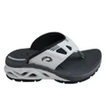 Pegada Ted Mens Comfortable Cushioned Thongs Sandals Made In Brazil White 9 AUS or 43 EUR
