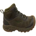 Keen Mens Comfortable Lace Up NXIS Speed Mid Boots Olive 8 US or 26 cm