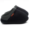 Archline Mens Slip On Comfortable Orthotic Slippers Charcoal Marl 11 US or 44 EUR