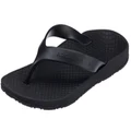 Archline Womens Comfortable Supportive Orthotic Flip Flops Thongs Black 6 US Womens or 37 EUR