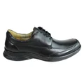 Savelli Angus Mens Comfort Leather Lace Up Shoes Made In Brazil Black 10 AUS or 44 EUR