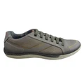 Pegada Hank Mens Leather Slip On Comfort Casual Shoes Made In Brazil Grey 10 AUS or 44 EUR