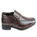 Ferricelli Xavier Mens Wave Memory Comfort Technology Dress Shoes Brown 9 AUS or 43 EUR