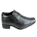 Ferricelli Sampson Mens Wave Memory Comfort Technology Leather Dress Shoes Black 8 AUS or 42 EUR