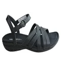 Merrell Womens Alexa Lattice Comfortable Strappy Sandals Black 6 US or 23 cm
