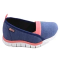 Actvitta Border Womens Comfort Cushioned Casual Shoes Made In Brazil Blue 10 AUS or 41 EUR