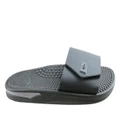 BR Sport Utah Mens Brazilian Comfort Slides Sandals With Massage Balls Black 11 AUS or 45 EUR