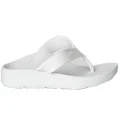 Archline Mens Comfortable Supportive Orthotic Flip Flops White/White 9 US or 42 EUR