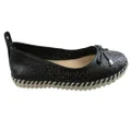 Bottero Hampshire Womens Comfort Leather Ballet Flats Made In Brazil Black 10 AUS or 41 EUR
