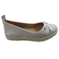 Bottero Hampshire Womens Comfort Leather Ballet Flats Made In Brazil White 10 AUS or 41 EUR