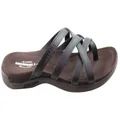 Merrell Womens Hayes Thong Leather Comfortable Sandals Espresso 6 US or 23 cm