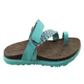 Merrell Womens Comfortable Around Town Sunvue Thongs Sandals Turquoise 6 US or 23 cm