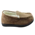 Homyped Mens Pedro Comfortable Extra Extra Wide Indoor Slippers Tan 12 US
