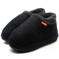 Archline Mens Closed Toe Comfortable Orthotic Slippers Charcoal Marl 14 US or 47 EUR