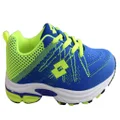 Lotto Bungee Kids Comfortable Lace Up Athletic Shoes Blue/Lime 13 US (Junior Kids)