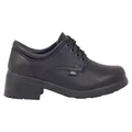 ROC Dakota Older Girls/Ladies School Shoes Black 6.5 AUS