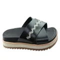 Merrell Womens Juno Slide Comfortable Leather Slides Sandals Black 5 US or 22 cm