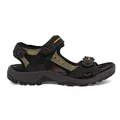 ECCO Mens Offroad Comfortable Leather Adjustable Sandals Black 12-12.5 AUS or 46 EUR