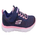 Skechers Girls Kids Summits Slip On Comfortable Athletic Shoes Navy 11 US or 17 cm (Junior Kids)