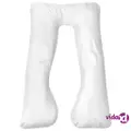 vidaXL Pregnancy Pillow 90x145 cm White