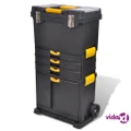 vidaXL Tool Case Chest Tool Trolley Portable
