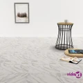 vidaXL Self-adhesive PVC Flooring Planks 5.11 m? White Marble