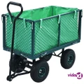 vidaXL Garden Hand Trolley Green 350 kg