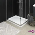 vidaXL Rectangular ABS Shower Base Tray 70x90 cm