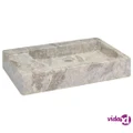 vidaXL Sink Grey 58x39x10 cm Marble