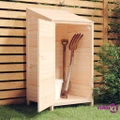 vidaXL Garden Shed 55x52x112 cm Solid Wood Fir