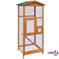 vidaXL Bird Cage Wood 65x63x165 cm