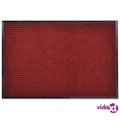 vidaXL Red PVC Door Mat 90 x 120 cm