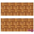 vidaXL Decking Tiles 30 x 30 cm Acacia Set of 20