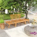 vidaXL Garden Bench 2-in-1 190 cm Solid Acacia Wood
