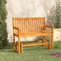 vidaXL Garden Swing Bench 110 cm Solid Acacia Wood