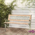 vidaXL Garden Bench 122 cm Solid Wood Fir